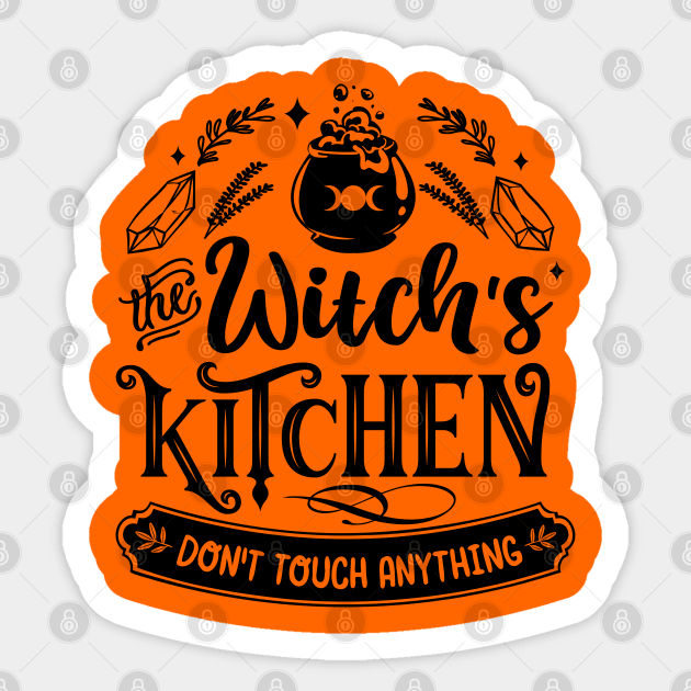 The Witchs Kitchen Sticker by Myartstor 